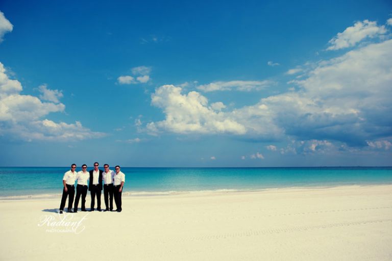 creative beach wedding photography