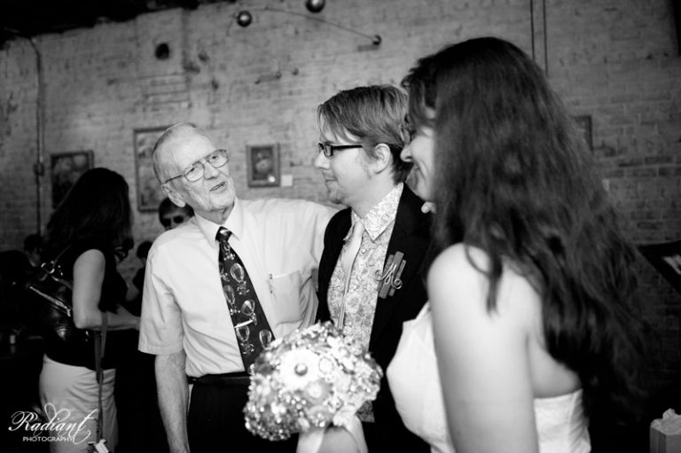 Kazoos, Ninja Turtles, pinwheels, and goblins… Meg and Mark’s wedding